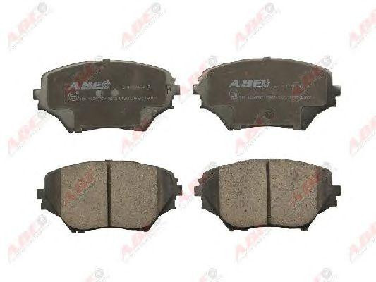 Колодки тормозные дисковые C12100ABE ABE