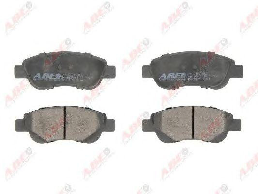 Колодки тормозные дисковые C12112ABE ABE