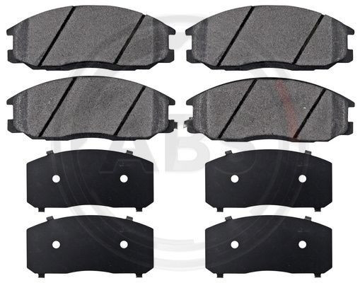 Колодки тормозные дисковые 37242 ABS