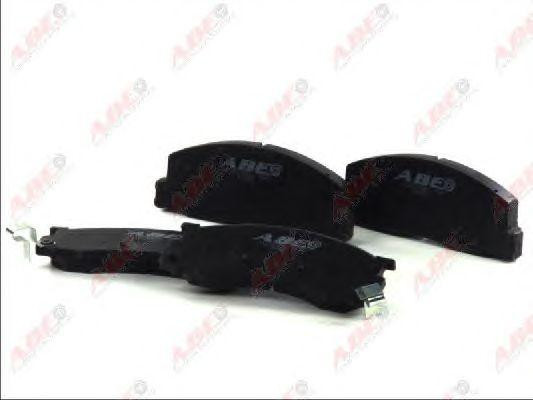 Колодки тормозные дисковые C12059ABE ABE