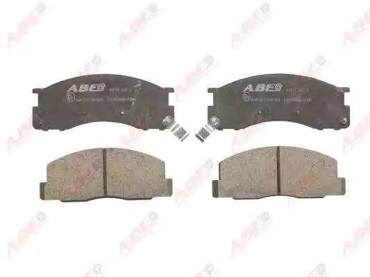 Колодки тормозные дисковые C12059ABE ABE