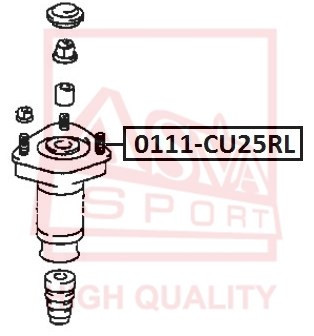 Опора амортизатора подвески 0111-CU25RL ASVA