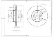 Диск тормозной BR3006S AVANTECH