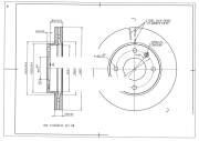 Диск тормозной BR1006S AVANTECH