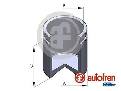 Поршень тормозного суппорта D025235 AUTOFREN SEINSA