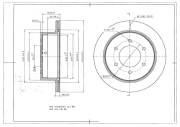 Диск тормозной BR0248S AVANTECH