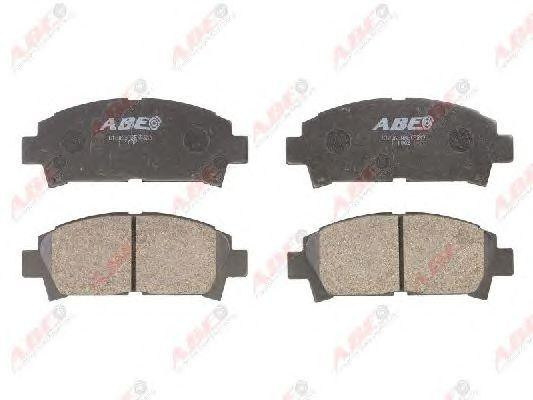 Колодки тормозные дисковые C12063ABE ABE