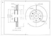 Диск тормозной BR3035S AVANTECH