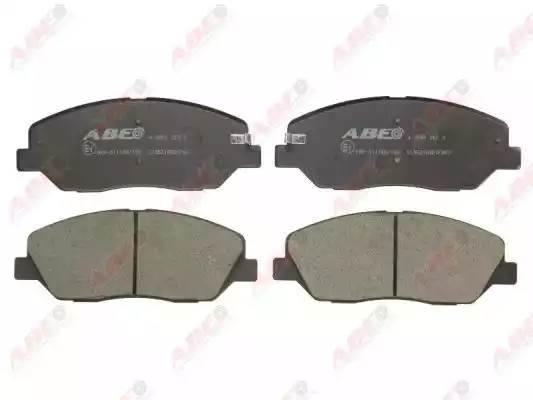 Колодки тормозные дисковые C10521ABE ABE